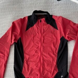 Specialized Coral (Pink?) and Black Cycling Jacket